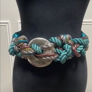 Vintage CAROLYN TANNER  Knotted Statement Belt